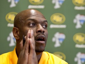 Wile Ed Hervey called out coaches and Simeon Rottier earlier this week, the Eskimos GM had a hand in gutting the team that won seven games last year to create the current roster. (Ian Kucerak, Edmonton Sun)