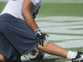 Bombers offensive lineman Shannon Boatman hasn't let type 1 diabetes get the way of his football career.