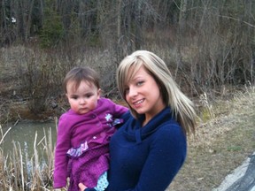 Murder victim Jenna Cartwright with her daughter Jayda, now 4 years old. (Handout Photo/QMI Agency)