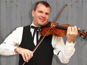 Two-time Canadian Open Fiddle Champion, Grand Masters Champion and Canadian Fiddle Entertainer of the Year, Scott Woods brings his music to the Mitchell Arena this Sunday, Sept. 15.