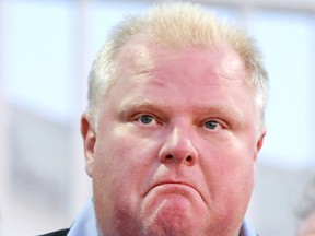 Toronto Mayor Rob Ford