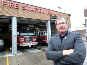 Alex Forrest, president of the United Fire Fighters of Winnipeg. (BRIAN DONOGH/Winnipeg Sun file photo)