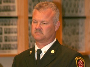 Fire Chief Ken Stuebing