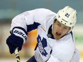 Maple Leafs power forward James van Riemsdyk says he is a leader by example. (Dave Abel/Toronto Sun)