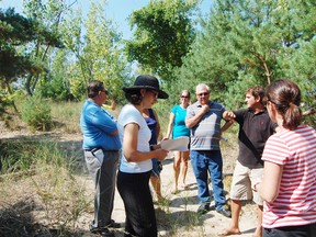 Deputy mayor Elizabeth Davis-Dagg listens to Armstrong East people