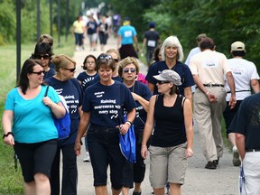 Tillsonburg's 2013 Kidney Foundation of Canada Walk is scheduled for this Sunday, (September 15). Registration opens at 9 a.m. at Tillsonburg District Memorial Hospital with participants heading out at 10 a.m. File Photo by Jeff Tribe/Tillsonburg News/QMI Agency