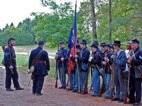 American Civil War reenactors will stage two battles during this year's reenactment event at the Otterville Mill and Woodlawn September 20 to 22, 2013. Visitors are invited to tour the camps and learn more about Canada's part in the war.
