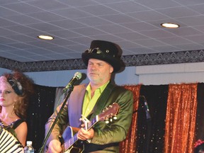 The Fred Eaglesmith Travelling Steam Show rolled into town on Aug. 5 to play a lively rock and country old time vaudeville revival show at the Lucknow Legion. It was filled with great music and a lot of laughs as Eaglesmith and his band entertained the crowd.