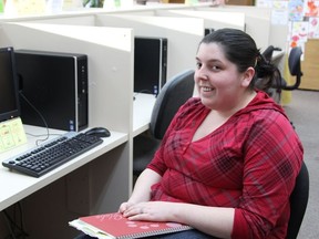 Ardis Proulx-Chedore is the Youth Intern for the Cochrane Public Library. At the end of March she was unsure if her position would still be funded this year but as of September 16 she is back at the library.