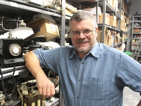 Don Woodbury will be taking some of his thousands of antique phones to an antique telephone show and sale later this month at the Fort Henry Discovery Centre.
Michael Lea The Whig-Standard