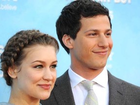 Andy Samberg and Joanna Newsom. (WENN.com)