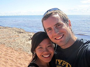 Photo of Joanna Lam of Kingston and her boyfriend Connor Hayes of Ottawa who are missing and feared dead after being caught in a New Zealand landslide last week. As of Wednesday September 18 2013 they have not been found. Handout photos/KINGSTON WHIG-STANDARD/QMI AGENCY