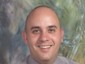 David Turcotte, new assistant principal at Percy Baxter School.
Submitted