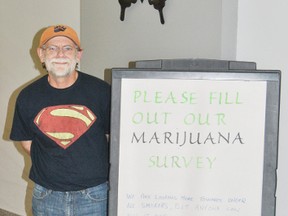 Tim Imbrey, of Little Big Fort, is wants to learn more about Marijuana use in Whitecourt so he has created a survery for young people to fill out.
Barry Kerton | Whitecourt Star