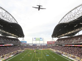 Investors Group Field was apparently designed to focus fan sounds on the field. (Brian Donogh, QMI Agency)