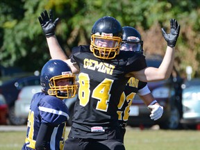 Patrick Tanner, Tillsonburg Glendale HS Gemini tight end. CHRIS ABBOTT/TILLSONBURG NEWS
