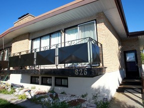 The duplex in Calgary where a man identified himself as a member of Freemen-on-the-Land and has claimed the rental property as an embassy. (DARREN MAKOWICHUK/QMI Agency)