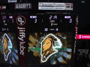 Knights scoreboard