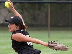 FDC hurler, Joni Hoover, fired nine stikeouts in Game 3 of the BLSL finals Tuesday night at Nortel Field.