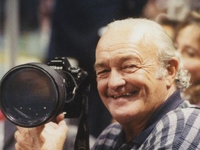 Denis Brodeur, noted hockey photographer and father of New Jersey Devils goaltender Martin Brodeur, died Thursday. (QMI Agency)