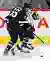 Winnipeg Jets Mark Scheifele (l) and Boston Bruins center Matt Lindblad battle for the puck during NHL hockey in Winnipeg, Man. Thursday, September 26, 2013.
BRIAN DONOGH/WINNIPEG SUN/QMI AGENCY