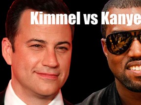Kanye West and Jimmy Kimmel enter the ring in the latest celebrity beef.