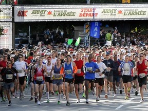 The well-attended Army Run 5K and Half Marathon were run in Ottawa Sept. 22, attracting nearly 20,000 participants.