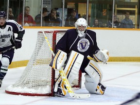 Local product and former Sudbury Wolves goaltender Alain Valiquette is expected to provide the Laurentian Voyageurs with top-notch goaltending in the team's first season back in the OUA. Ben Leeson/The Sudbury Star