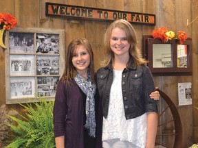 Point Clark's Brontae Hunter (14-years-old) and Kincardine's Serena Rutledge (12-years-old) both competed in the 2013 Western Fair Rise to Fame talent search in London that saw Brontae winning the youth category (ages 13-21) and Serena the second runner-up in the junior category (ages 6-12).