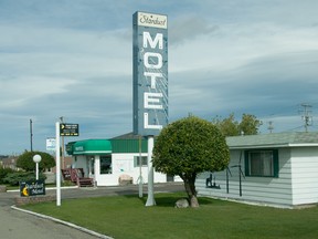 Startdust motel in Pincher Creek, Alberta. Bryan Passifiume photo/QMI Agency