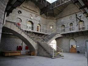 An inside view of Kingston Penitentiary during the tours in support of the United Way in October.