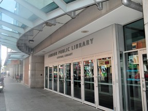 London Public Library on Dundas Street. (Postmedia Network file photo)