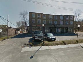 The building in question consists of 18 apartments over three storeys and one ground-level storefront, for a total of four storeys. It's on Brodie Avenue between Spruce and Victoria streets, in the Little Britain area.