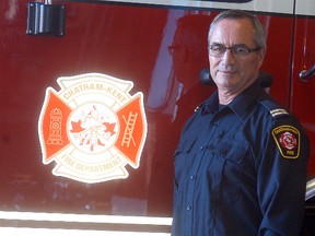 Art Van Belle, a captain with the Wallaceburg fire station, retires after a 29-year career as a firefighter.