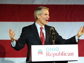 U.S. Sen. Rob Portman (R-OH) in Columbus, Ohio, November 6, 2012. REUTERS/Aaron Josefczyk, file