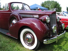 Luxury carmaker Packard started to build the One-Twenty in 1935. Sales of the less-expensive Packard helped stave off bankruptcy. This Packard is a 1939 convertible.