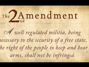 Second amendment