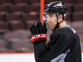 Jared Cowen will sit two-games after being suspended by the NHL for his hit on Buffalo Sabres rookie Zemgus Girgensons. Errol McGihon/Ottawa Sun