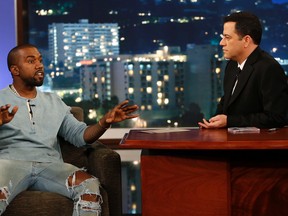 Kanye West on Jimmy Kimmel Live!