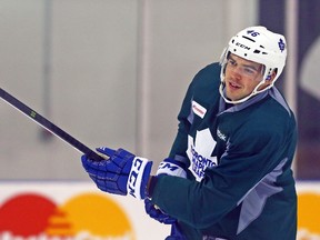 Projected as more of a fourth-liner, rookie winger David Broll has earned a top-six role with the Leafs -- at least until David Clarkson returns -- with his smart play. (Dave Abel, Toronto Sun)