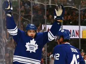 Maple Leafs' James van Riemsdyk. (AFP)