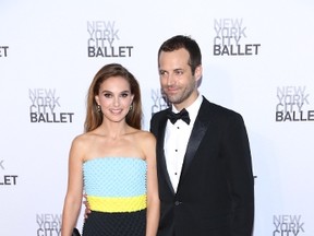 Natalie Portman and husband Benjamin Millepied. (WENN.COM)