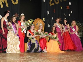 There were eight delegates in the 2013 Miss Chimo Pageant, which was the pageant's 50th anniversary.