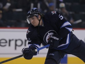 Mark Scheifele had four shots on goal and a couple of good scoring chances on Tuesday. More than anything, the rookie did a good job of playing the puck and making things happen.