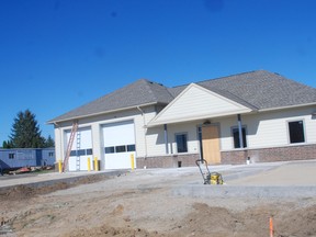 The new ambulance station in Dutton will be ready by Nov. 16, Elgin county officials say.