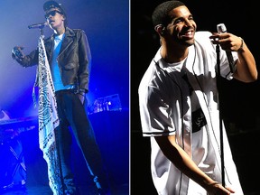 Rappers Future and Drake (WENN.COM)