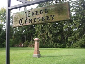 The historic Errol Village cemetery will be unveiling a new monument Nov. 9 in honour of an unknown saillor buried there to commemorate the Great Lakes Storm of 1913.
HEATHER YOUNG/ SARNIA THIS WEEK/ QMI AGENCY