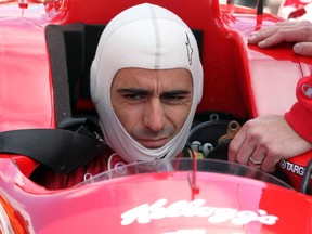 Dario Franchitti has been discharged from hospital after undergoing ankle surgery following a horrific crash at the Houston Grand Prix. (WENN.com)
