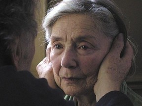 Emmanuelle Riva plays Anne in Amour.