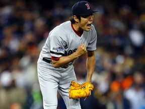 Koji Uehara has had a massive impact on the Red Sox since taking over the closer role earlier this season. (REUTERS)